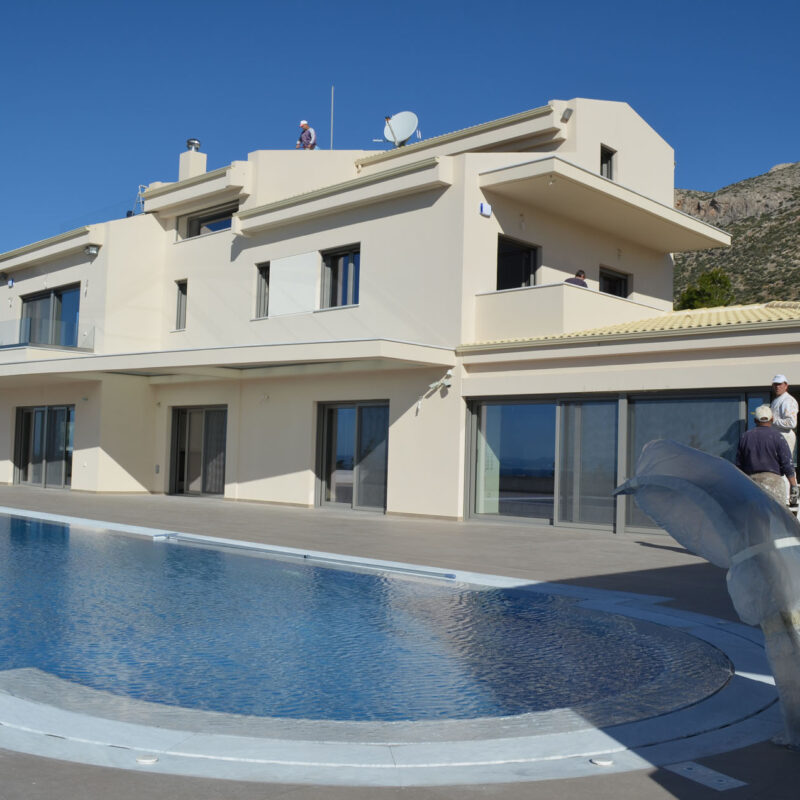 Εξωτερική θερμομόνωση με Sto Therm Classic στην Ανάβυσσο