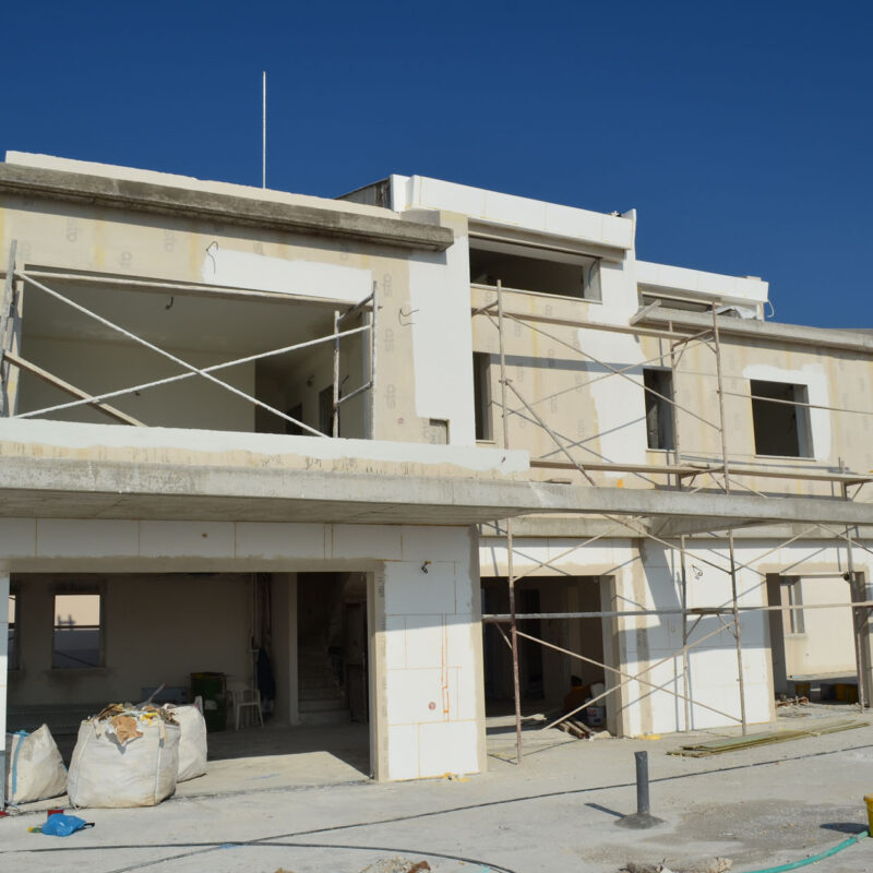 Εξωτερική θερμομόνωση με Sto Therm Classic στην Ανάβυσσο