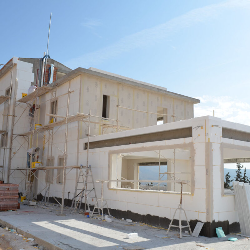 Εξωτερική θερμομόνωση με Sto Therm Classic στην Ανάβυσσο